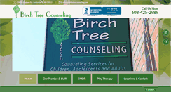 Desktop Screenshot of birchtreecounseling.com